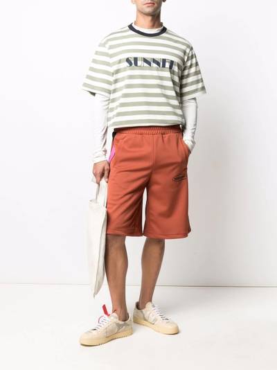 Palm Angels x Missoni side-stripe track shorts outlook