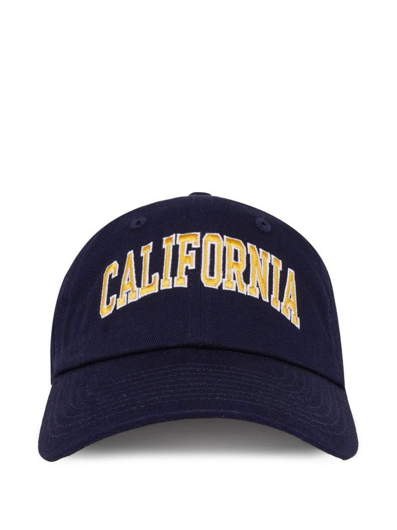 logo-embroidered baseball cap 1