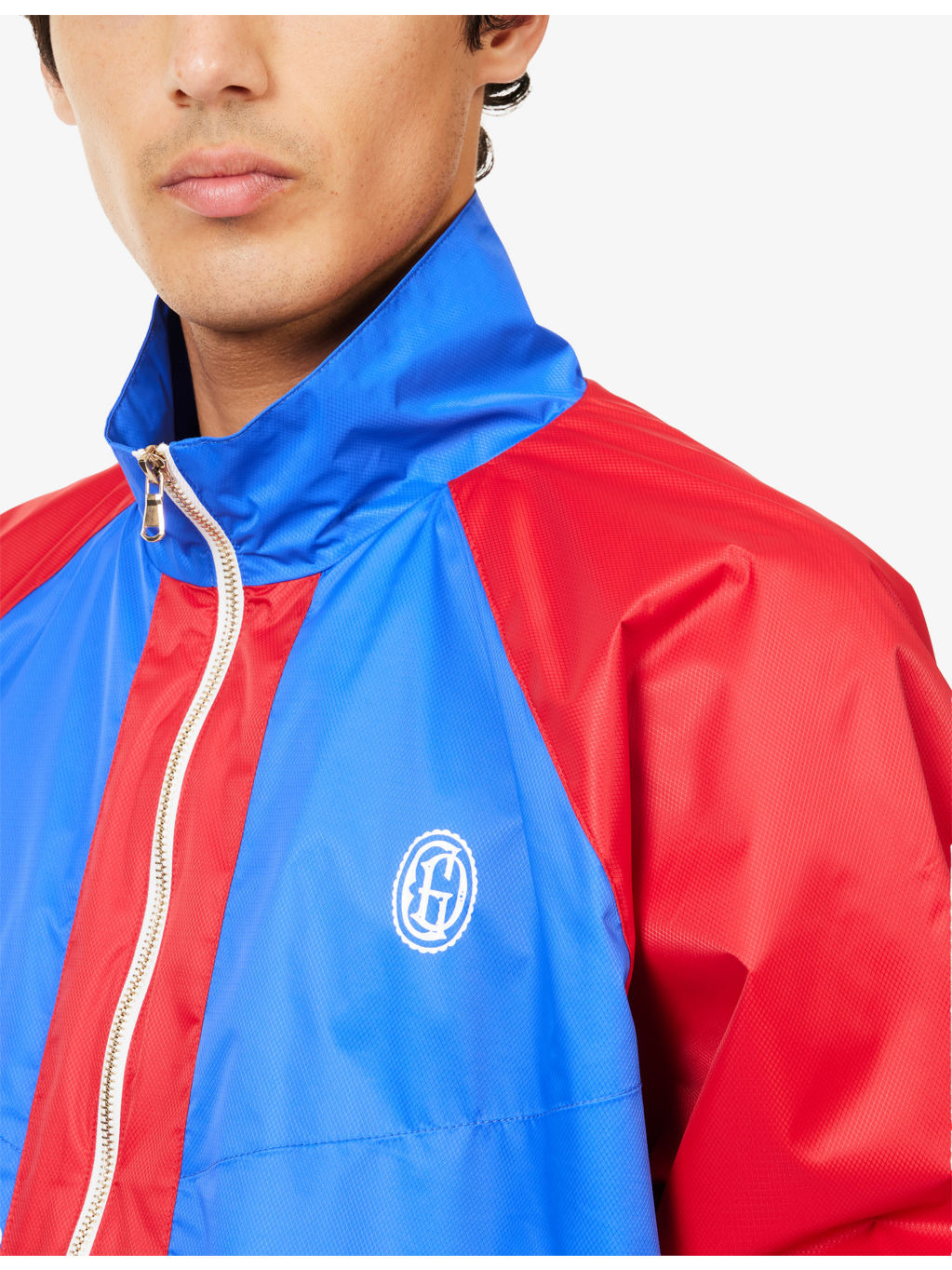 Jude Contrasting-Panel Shell Jacket - 5
