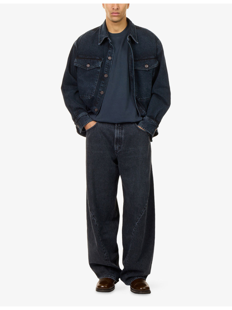 AGOLDE Twist Relaxed-Fit Denim Jeans outlook