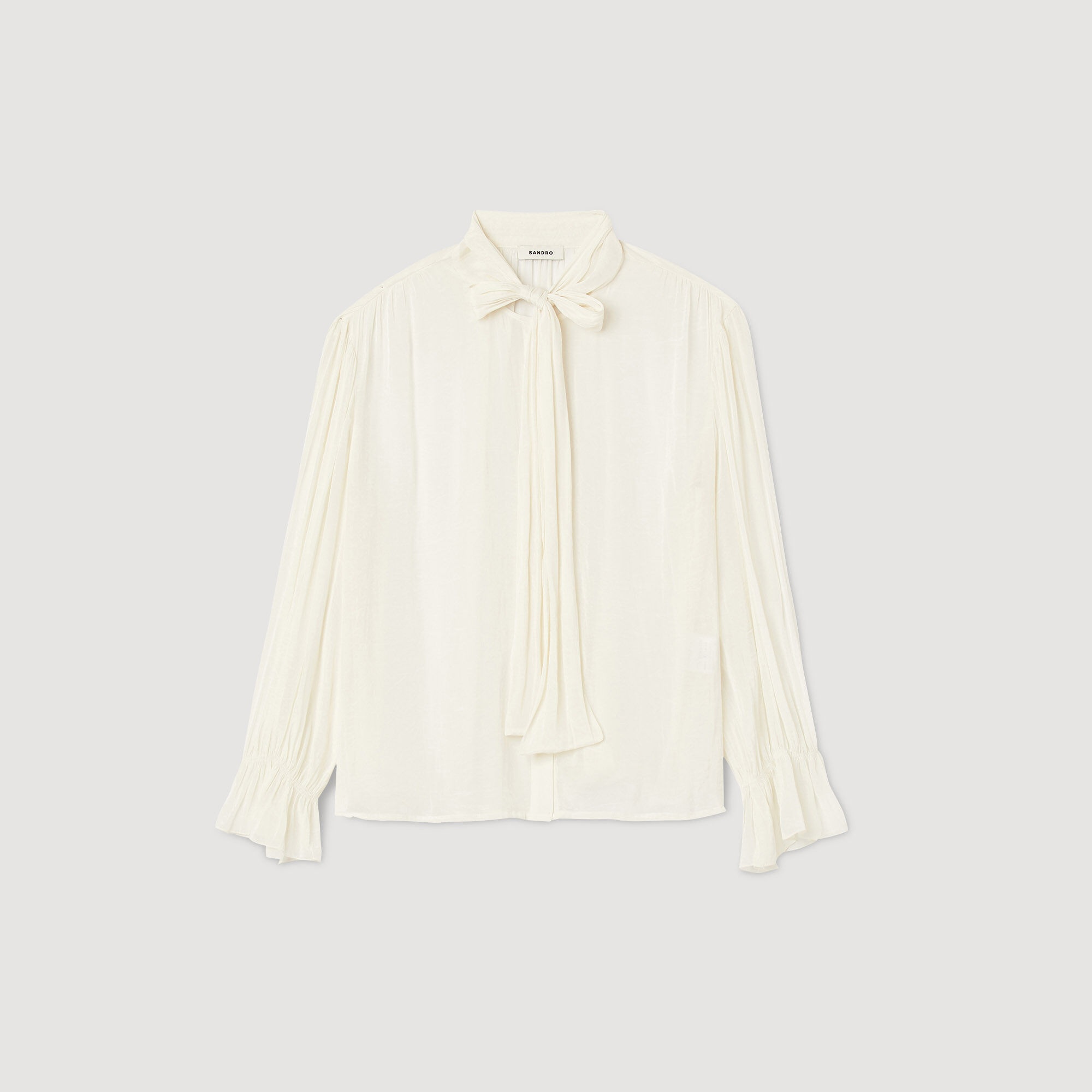 PUSSY BOW BLOUSE - 1