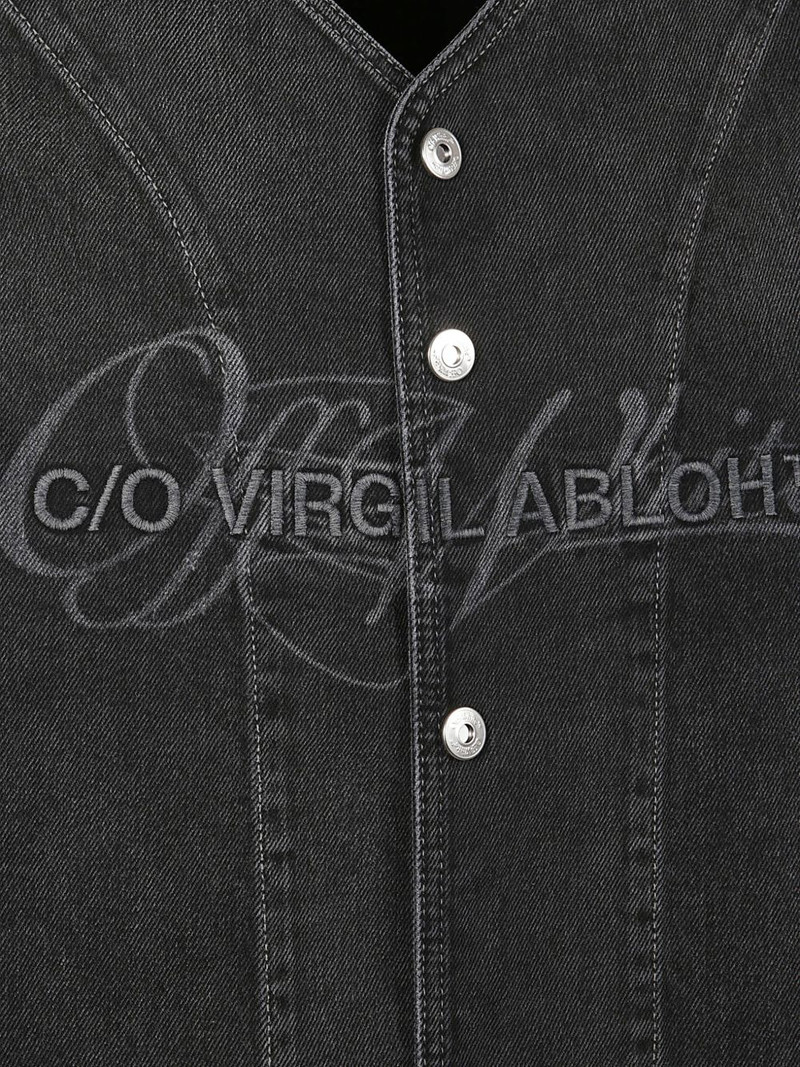 embroidered-logo short-sleeve shirt 3