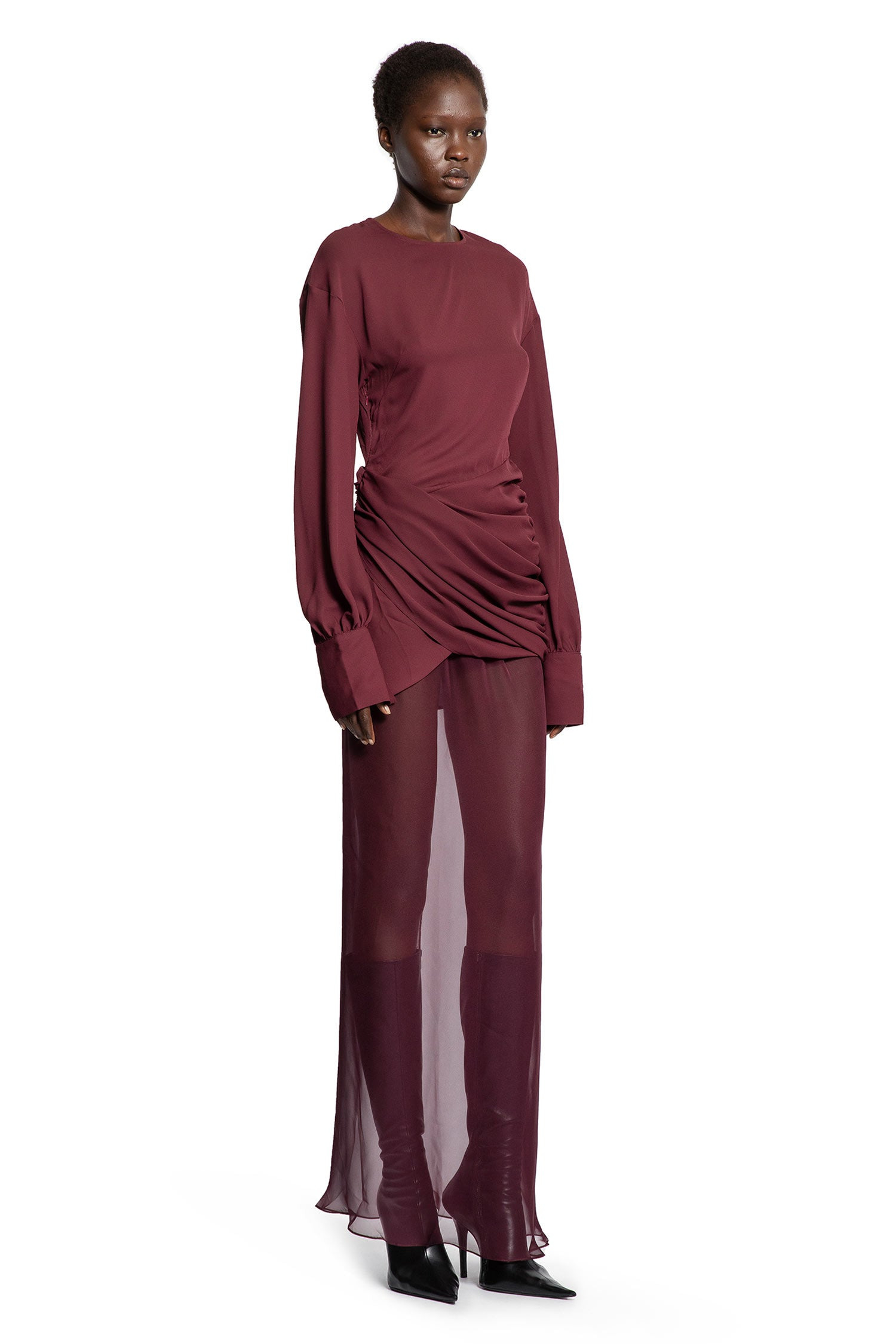 Davina Draped Dress - 3