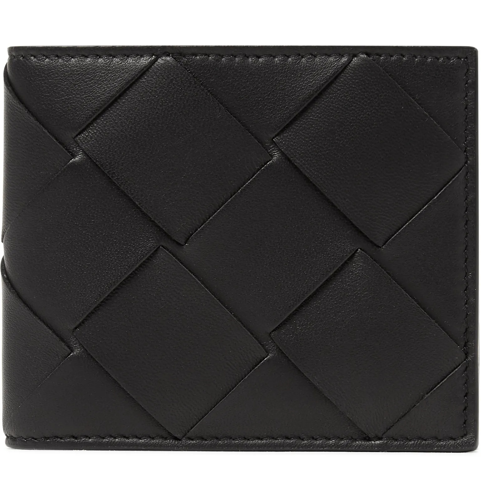 Intrecciato Leather Billfold Wallet - 5