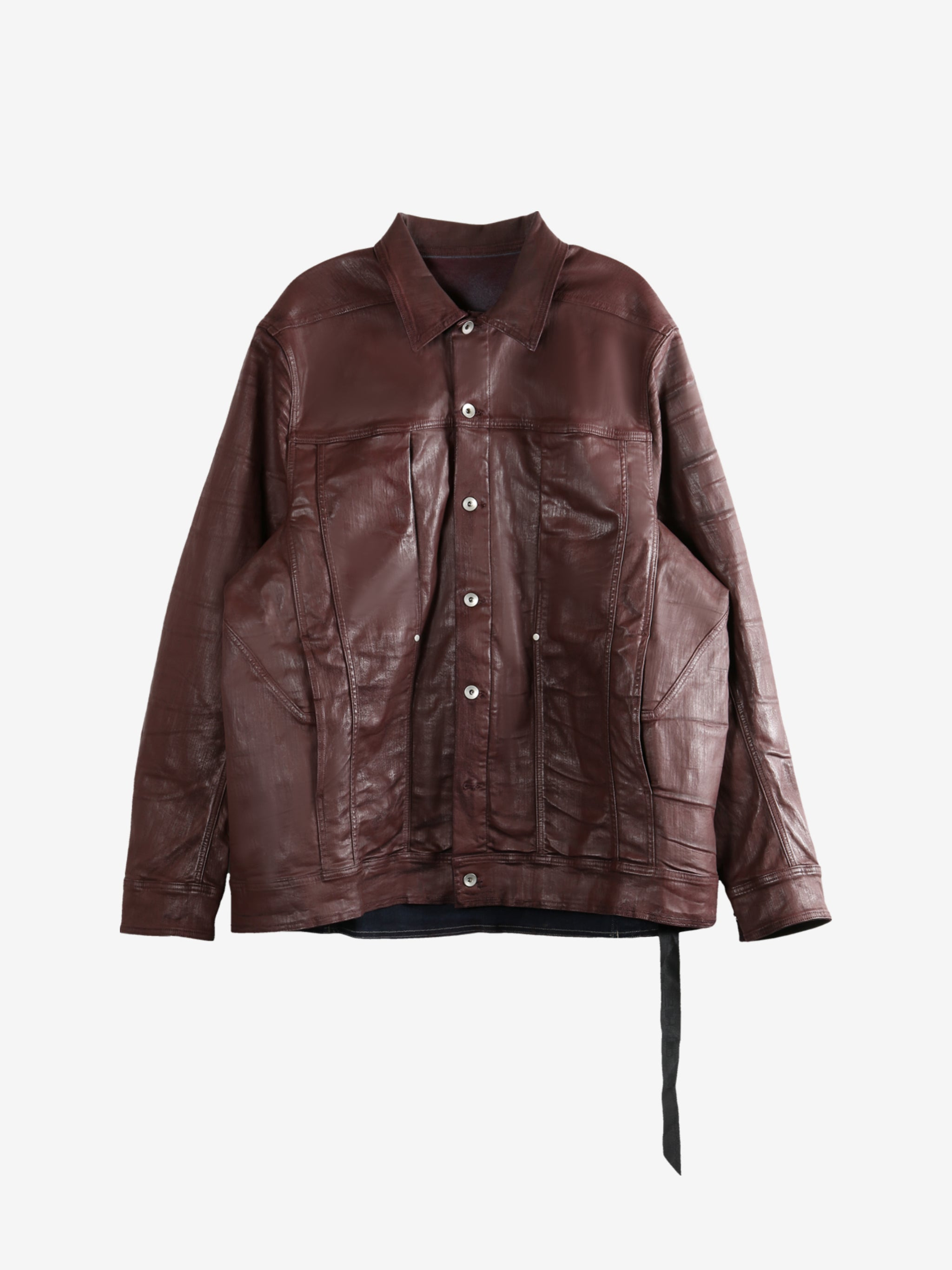 RICK OWENS DRKSHDW - Men Giacca In Denim Lido Worker Jacket - 4