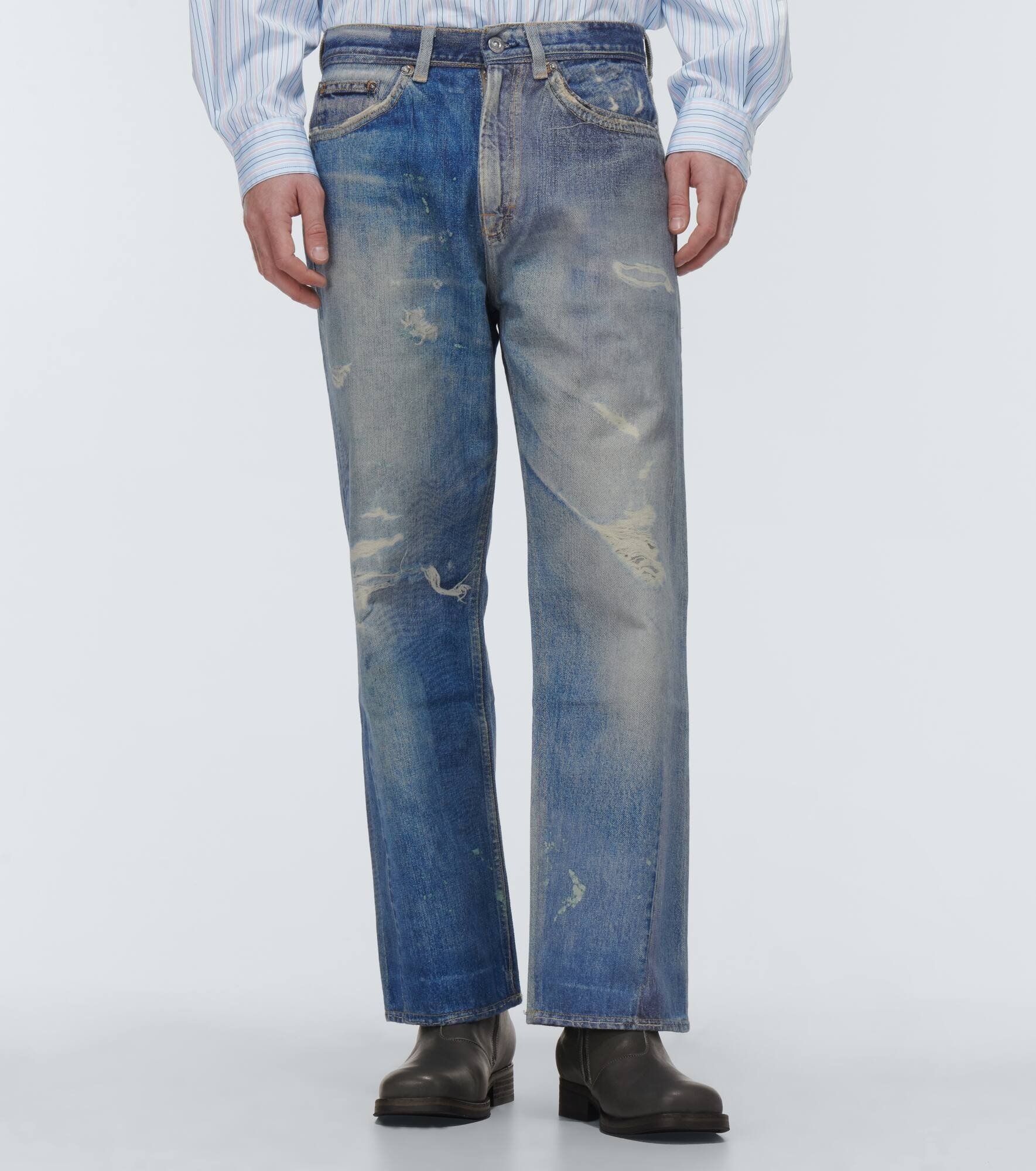 Third Cut wide-leg jeans - 3