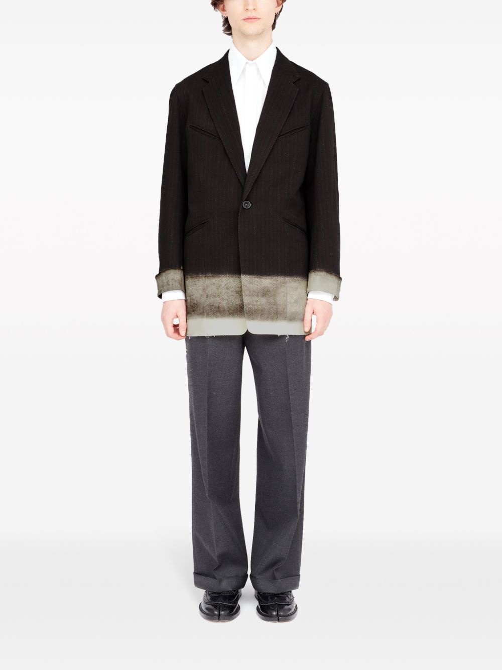 Pendleton pinstripe blazer - 2