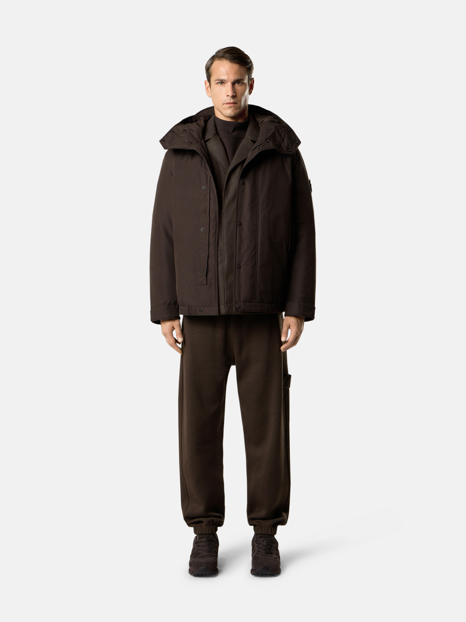 4100105 WEATHERPROOF COTTON CANVAS_STONE ISLAND GHOST - 3