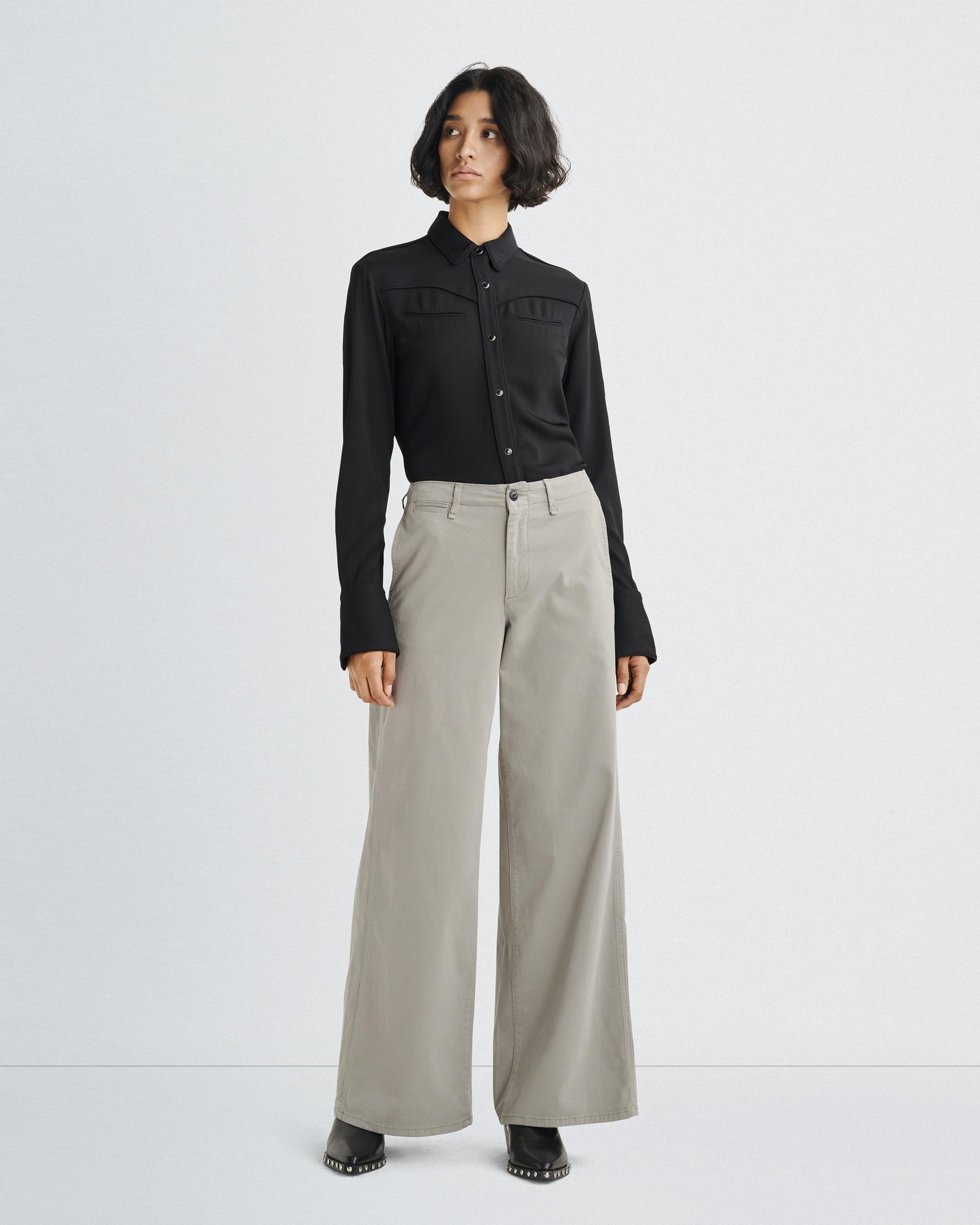 Sofie Cotton Chino
Wide-Leg Fit - 3