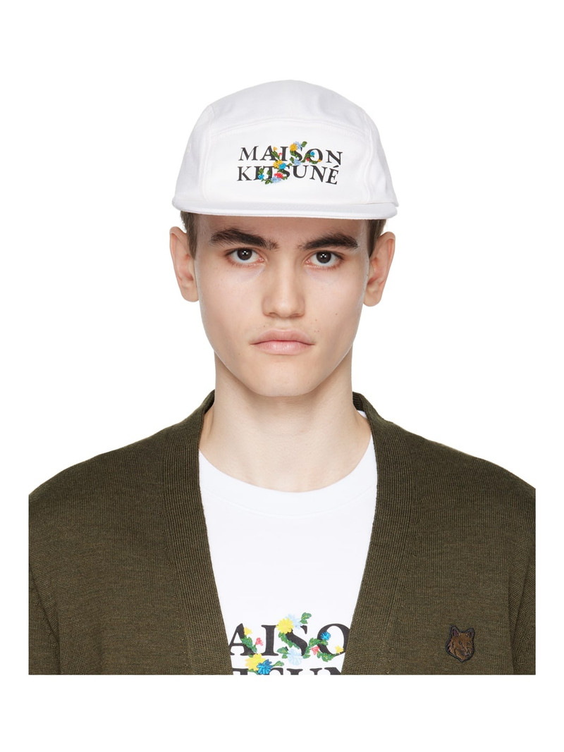White Flowers Cap 1