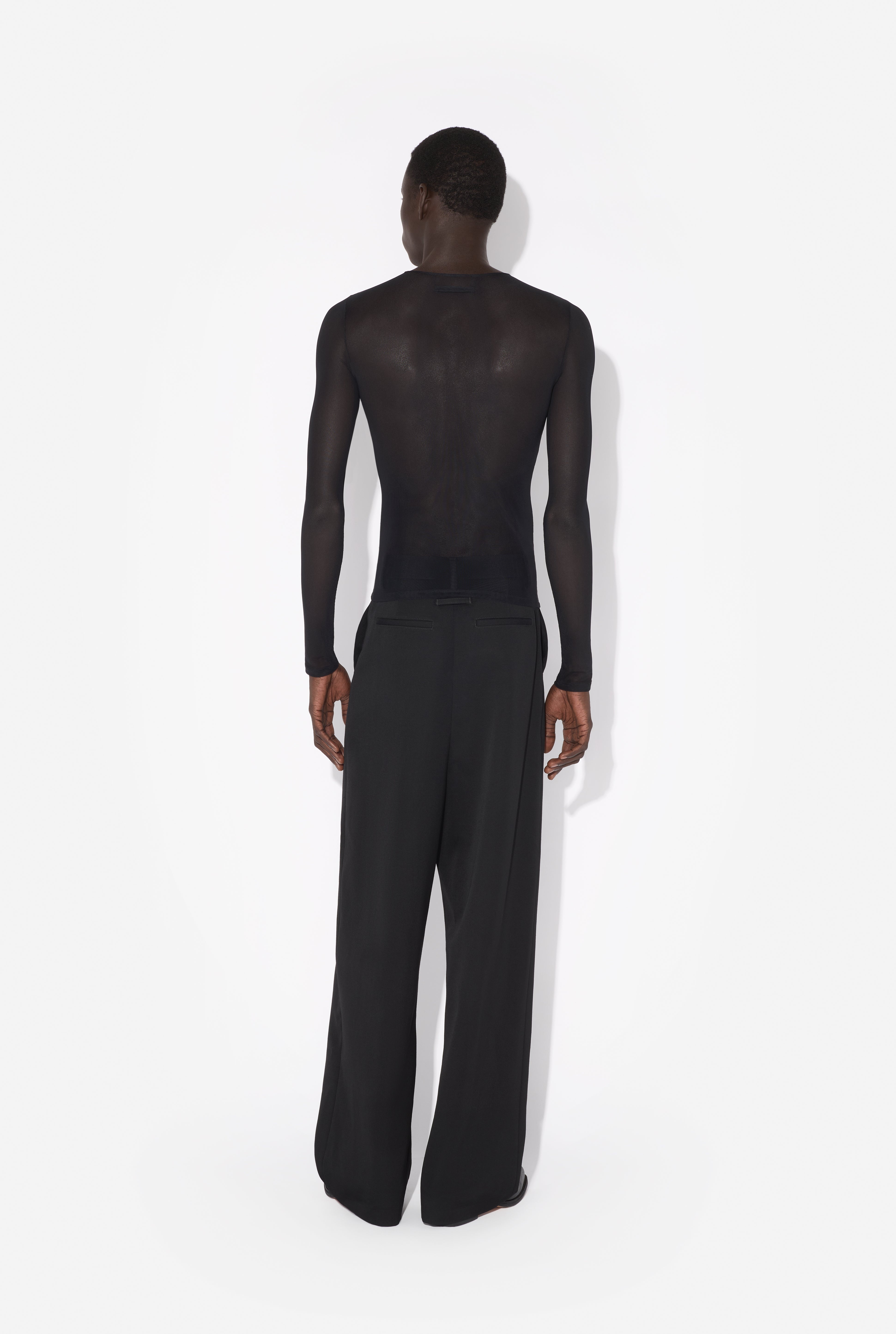 THE JEAN PAUL GAULTIER FLOCKED TOP - 7