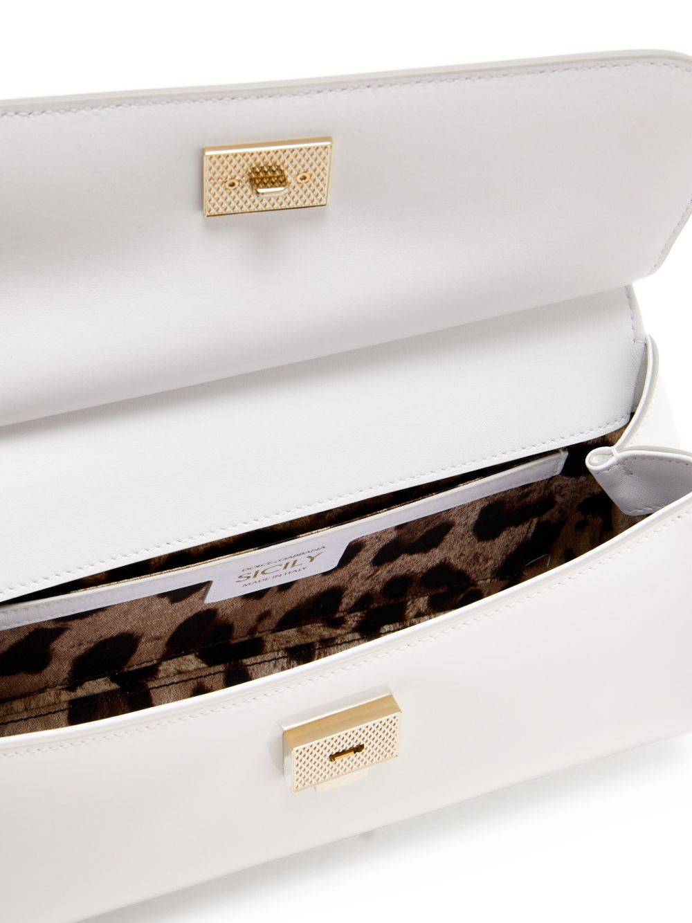 Elongated Sicily patent-leather top-handle tote bag - 5