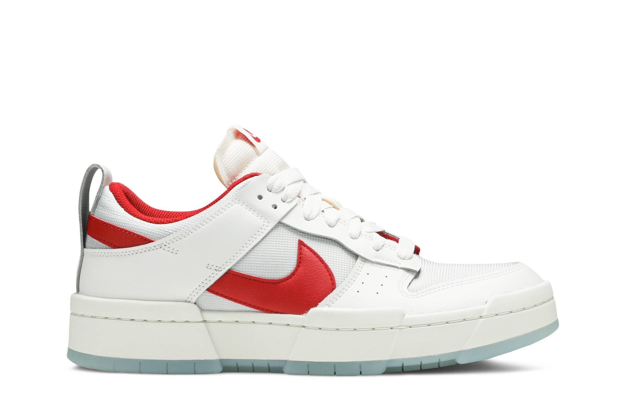 Wmns Dunk Low Disrupt 'White Gym Red' - 1