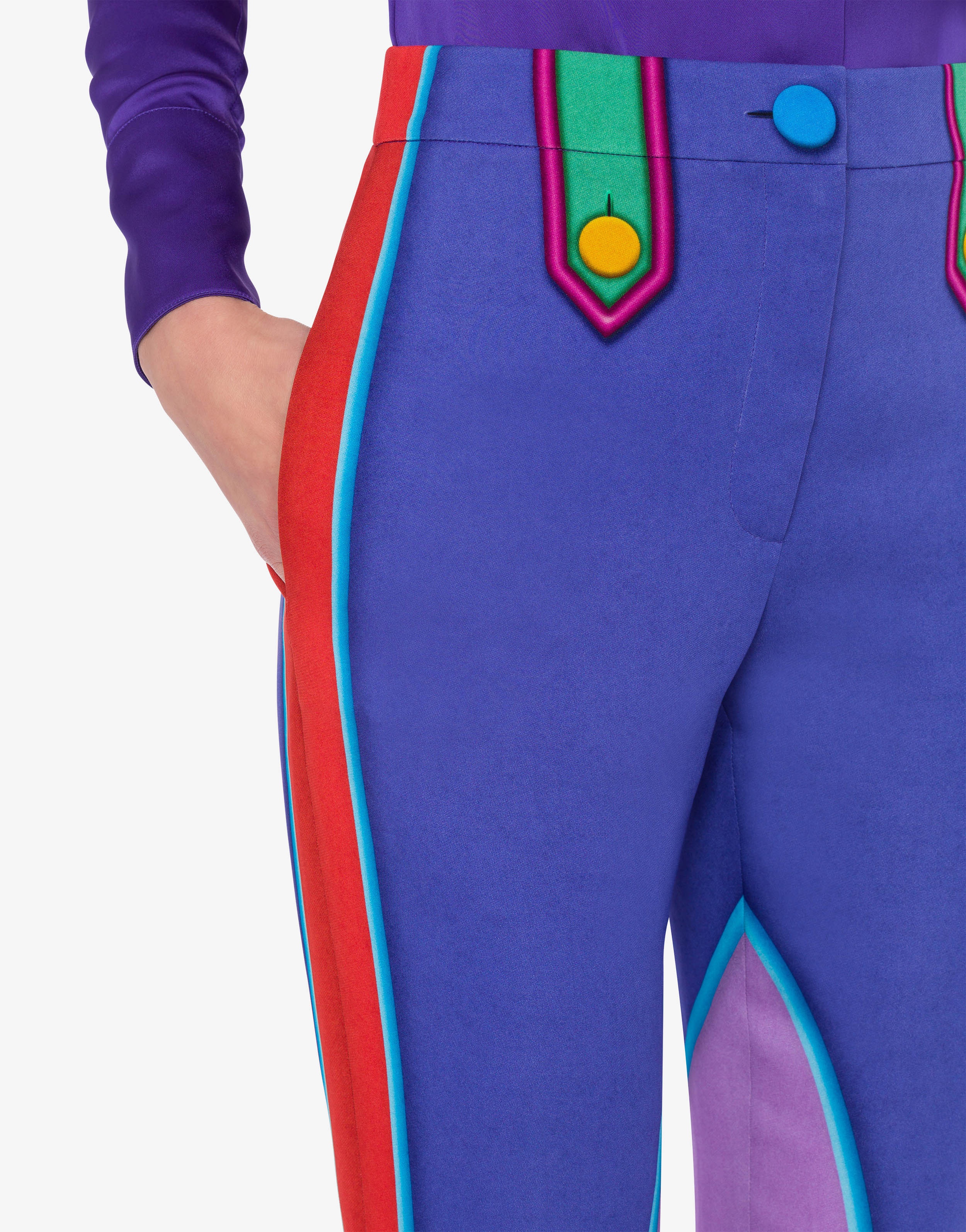 TROMPE L'ŒIL CADY TROUSERS - 4