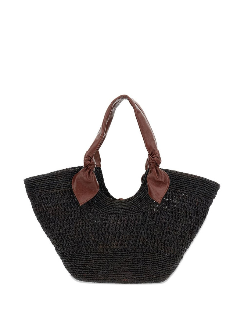HEREU straw tote bag outlook