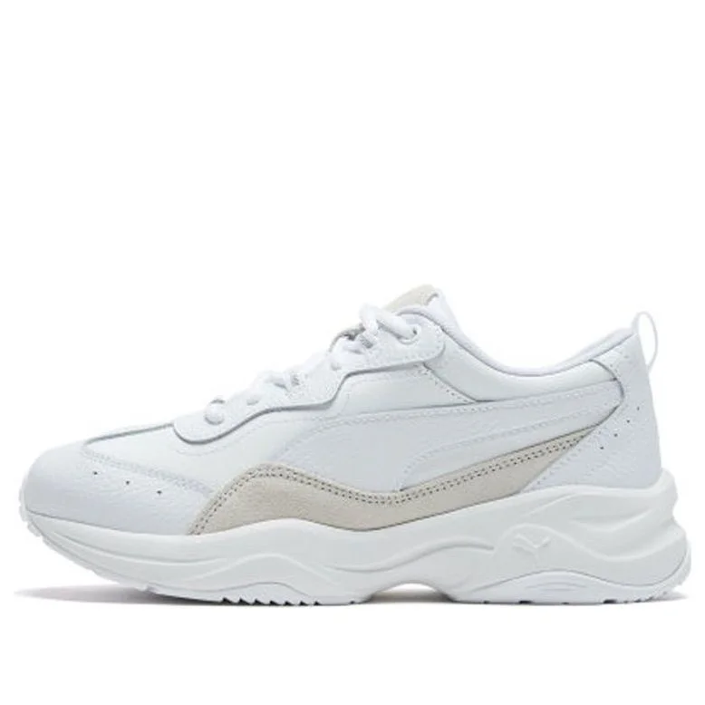 (WMNS) PUMA Cilia Lux '화이트 실버'370282-05 - 1