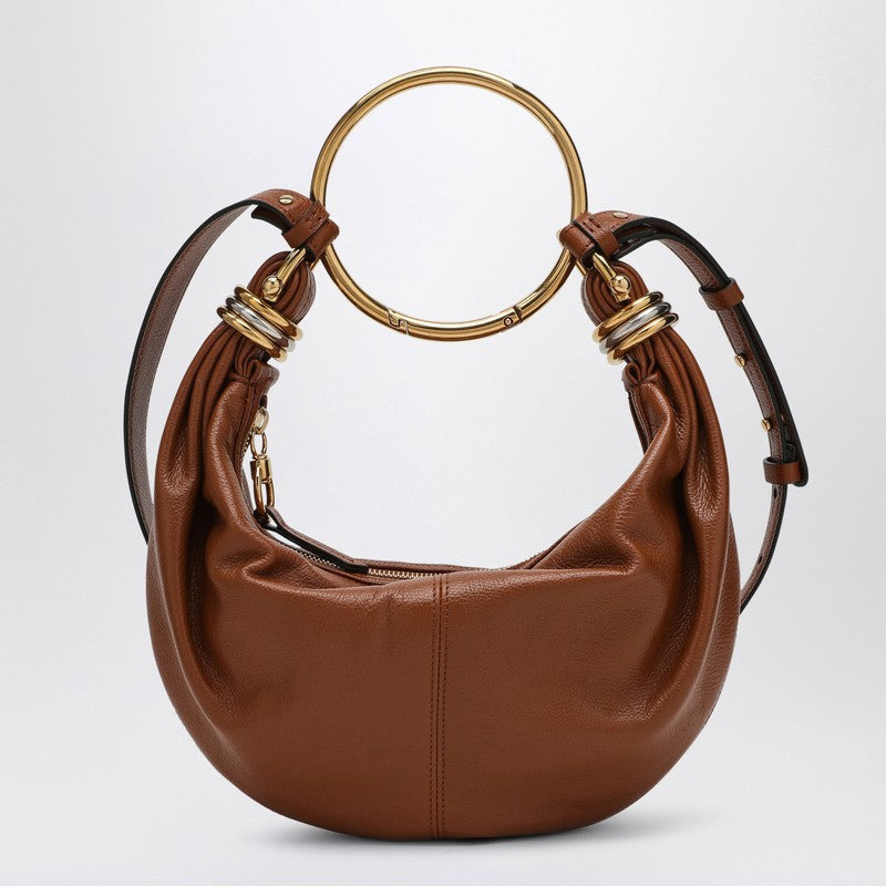 Chloé Small Bracelet Hobo Bag Clay Brown Women - 2