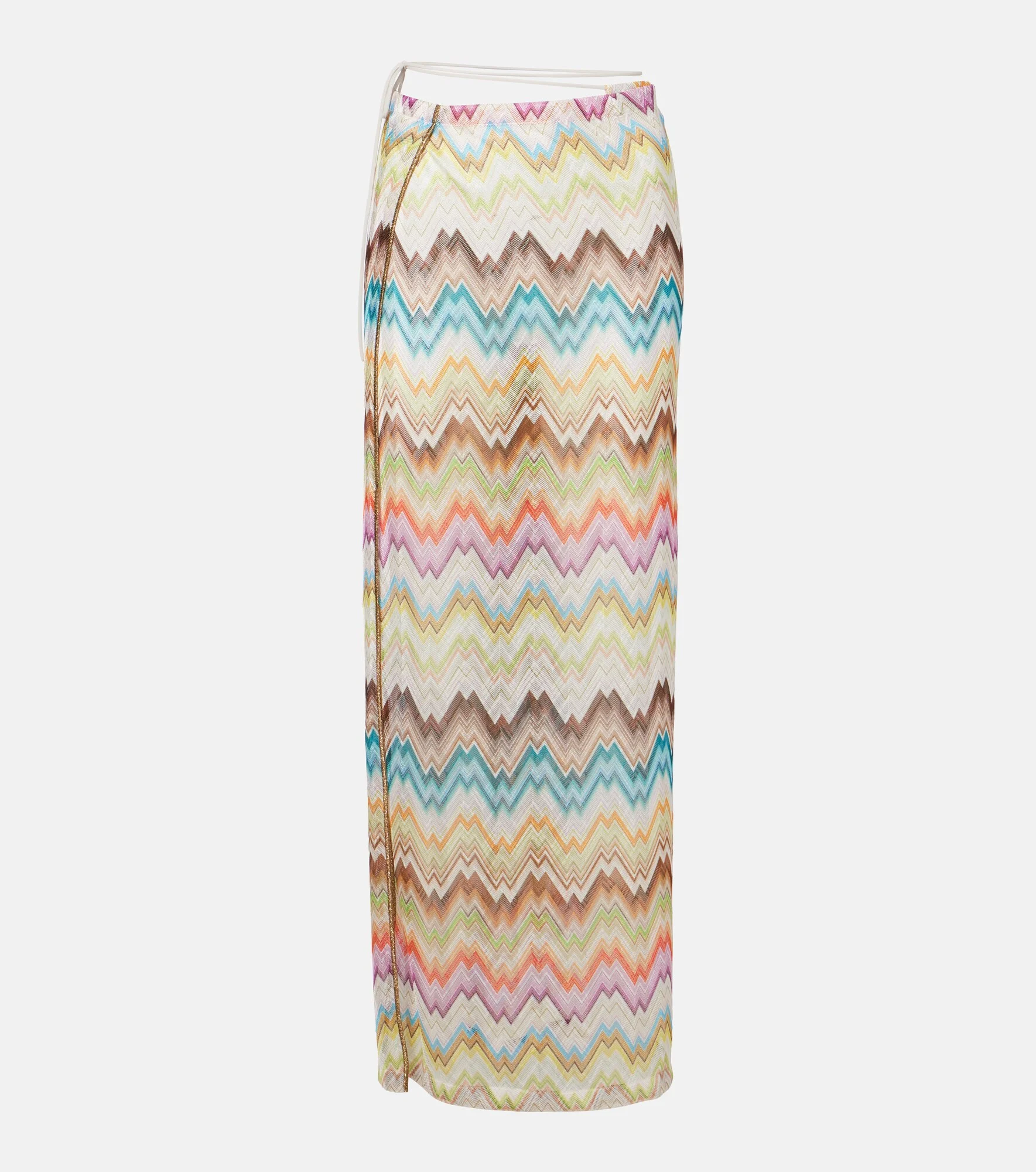 Zigzag wrap skirt - 1