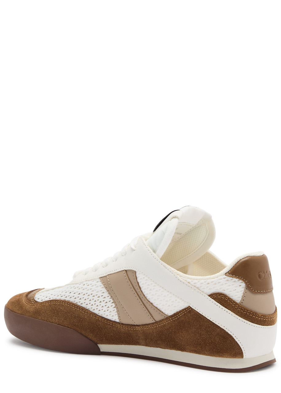 Chloe Kick Panelled Mesh Sneakers - 2