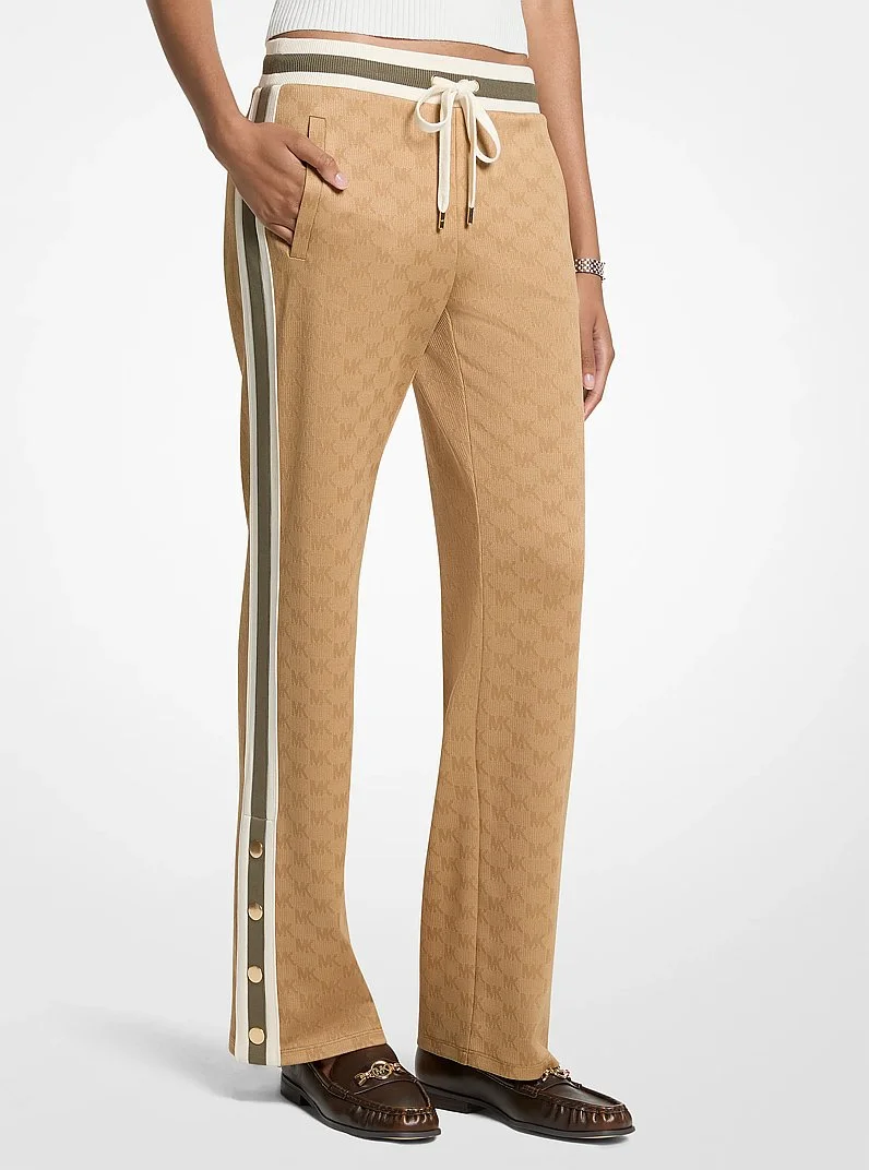 Logo Knit Track Pants - 1