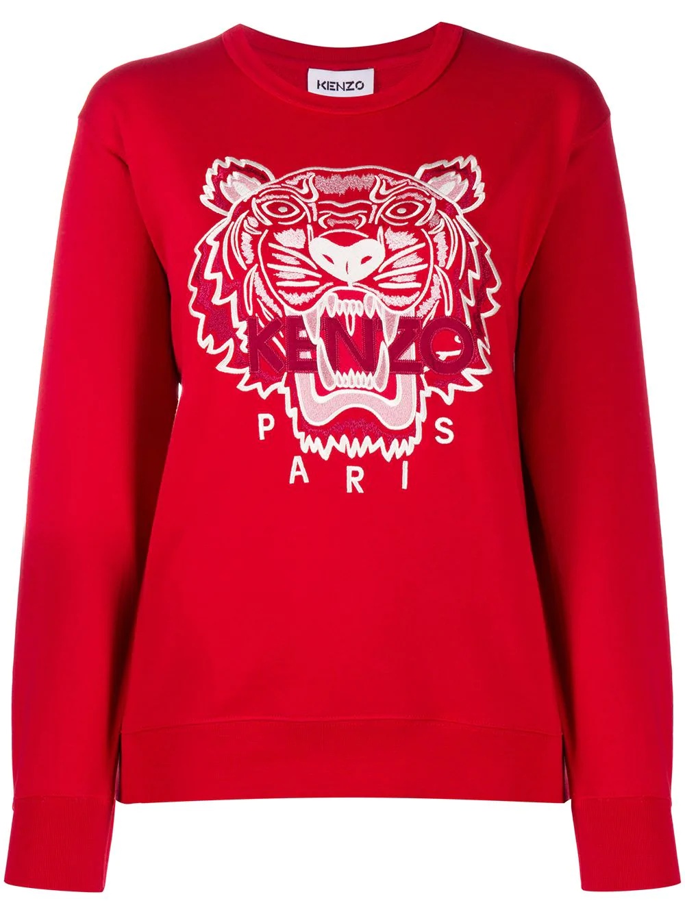 Tiger embroidered sweatshirt - 1