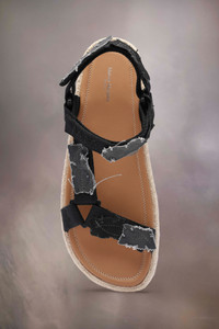 Maison Margiela Patchwork canvas hiking sandals | REVERSIBLE