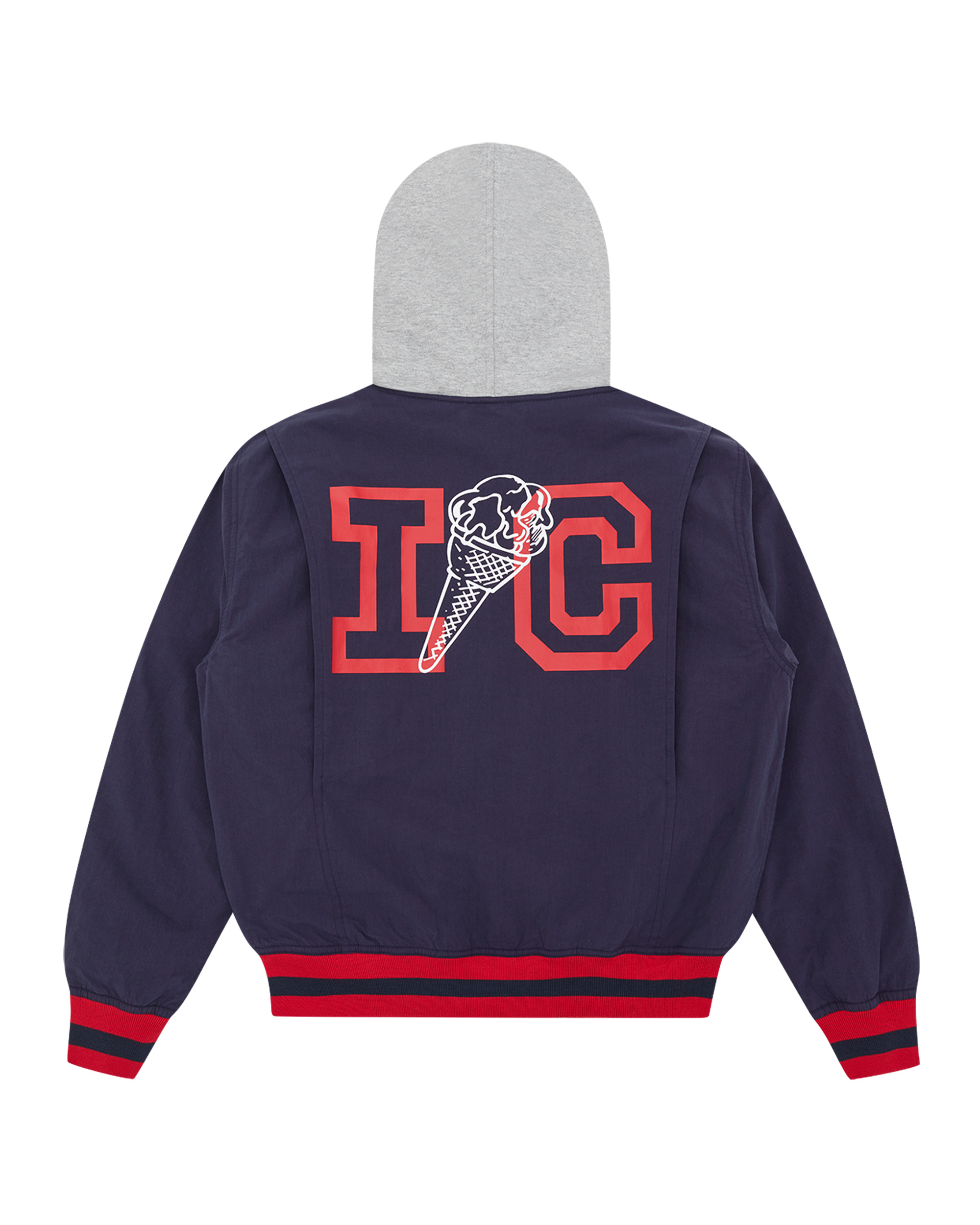 HOODED BOMBER JACKET - 4