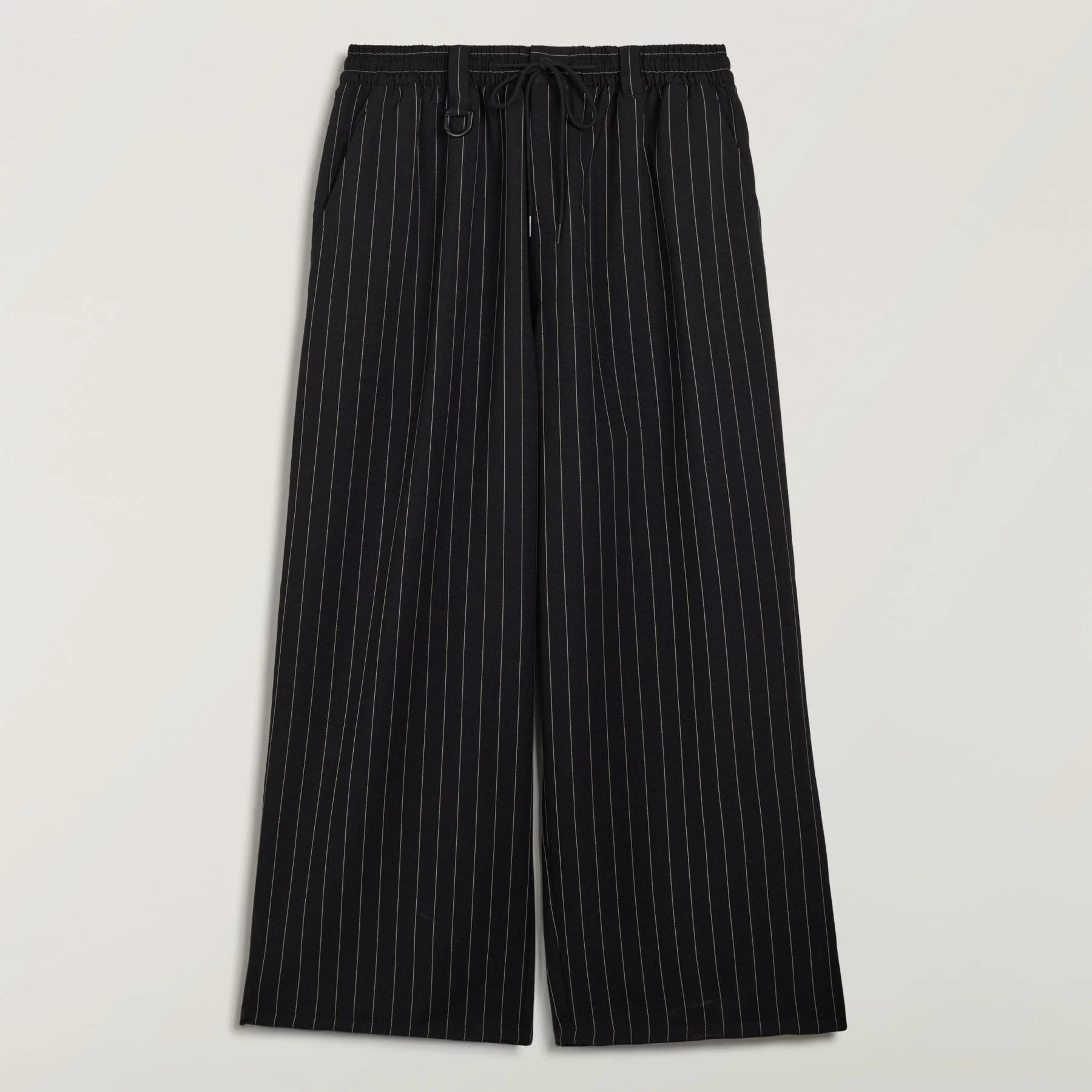 Y-3 SPORT UNIFORM PINSTRIPE TRACK PANTS - 1
