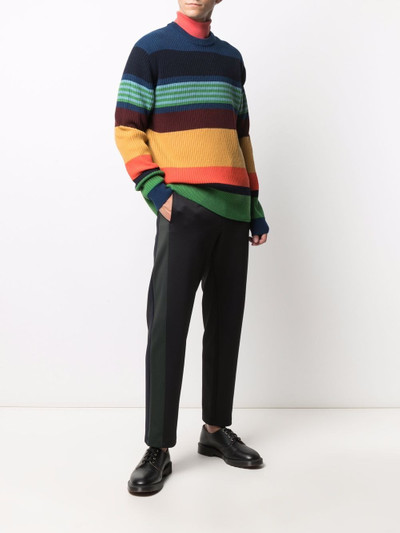 Paul Smith stripe-pattern track trousers outlook