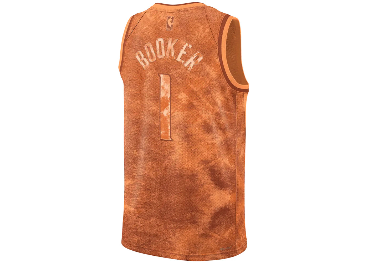 Nike NBA Devin Booker Phoenix Suns Jersey Orange - 2