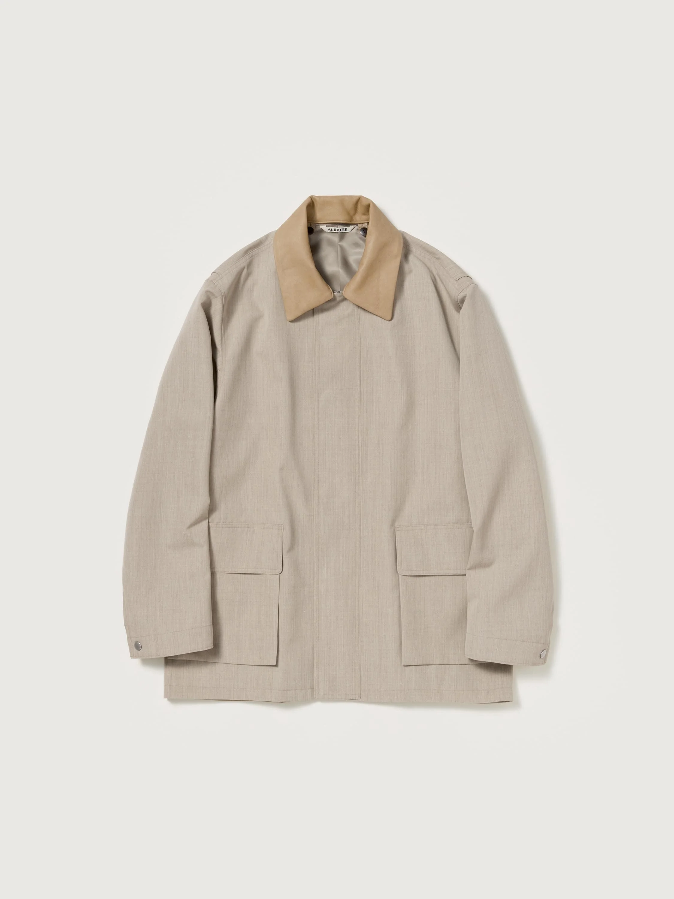 WOOL MAX CANVAS BLOUSON - 1