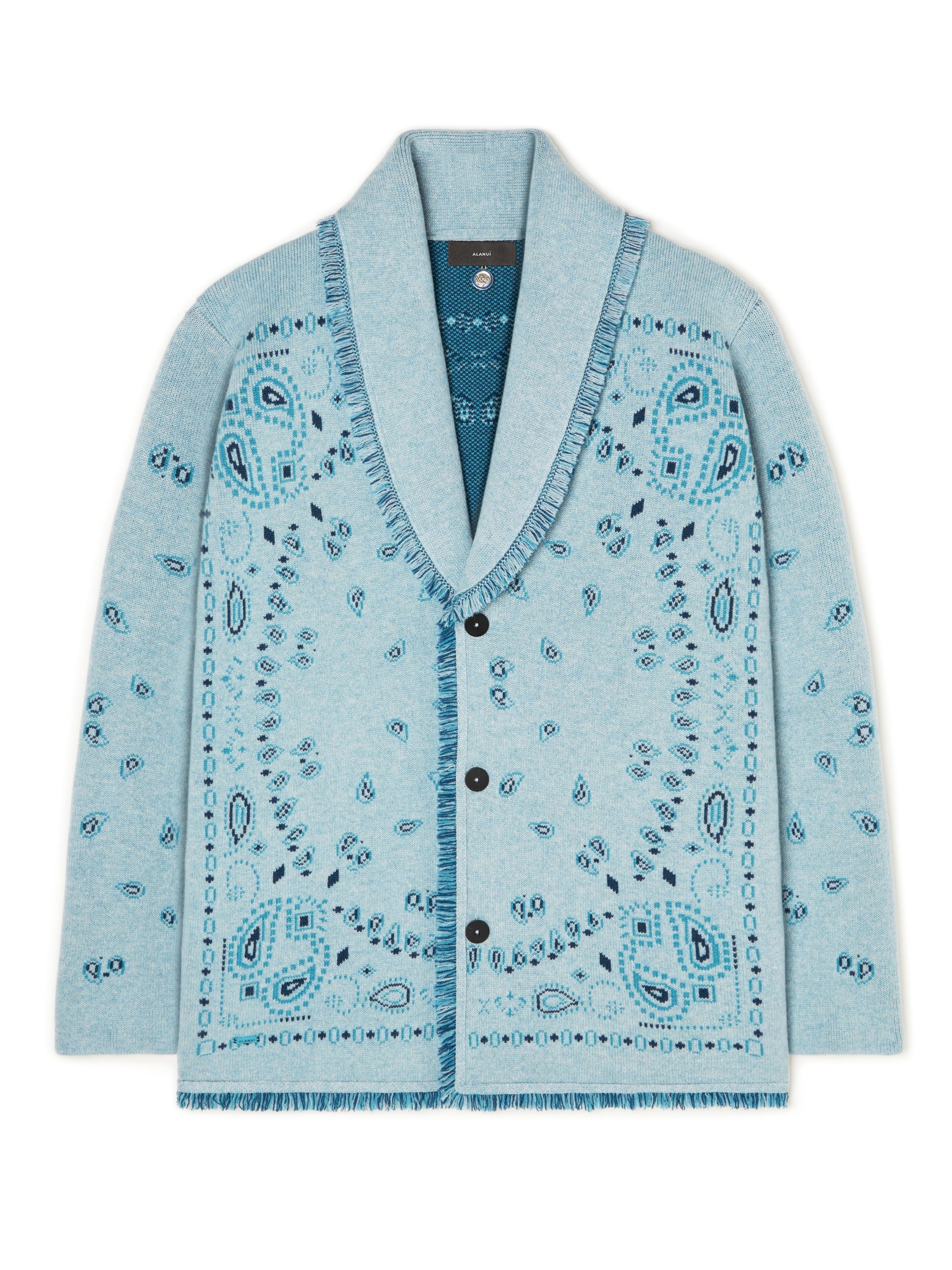 Bandana Jacquard Cardigan - 3