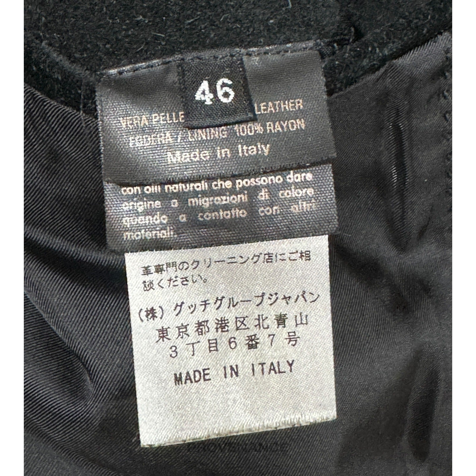Gucci Heavy Suede Peak Lapel Coat Tom Ford - Black 46 36 - 10