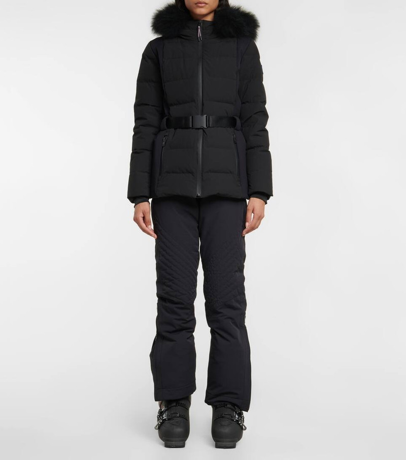 Yves Salomon Belted ski jacket outlook