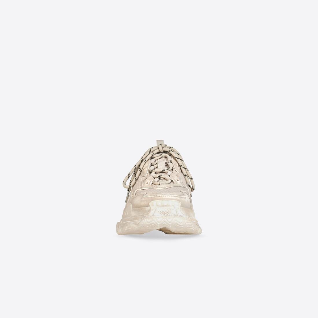 Women's Triple S Faded Sneaker in Beige - 3