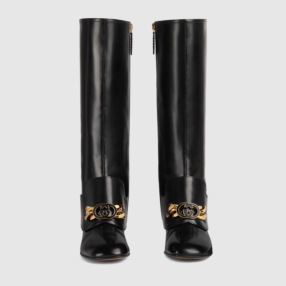 Women's Interlocking G chain boot - 4