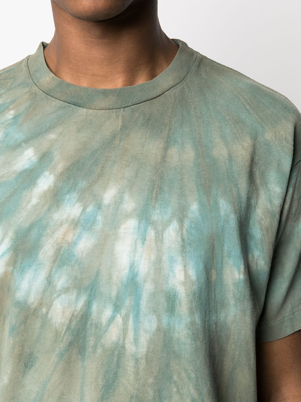 tie dye-print short-sleeved T-shirt - 5