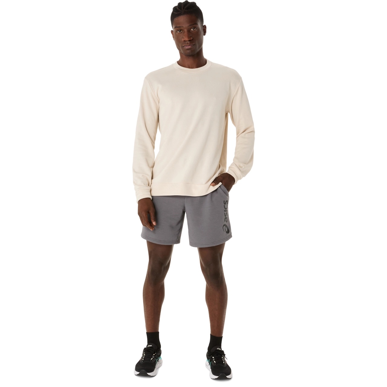 ASICS LOGO SWEAT SHORT - 7