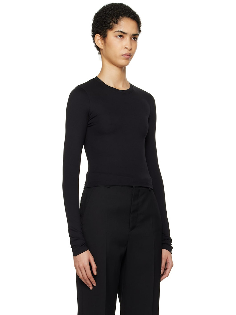 WARDROBE.NYC Black Opaque Long Sleeve T-shirt outlook