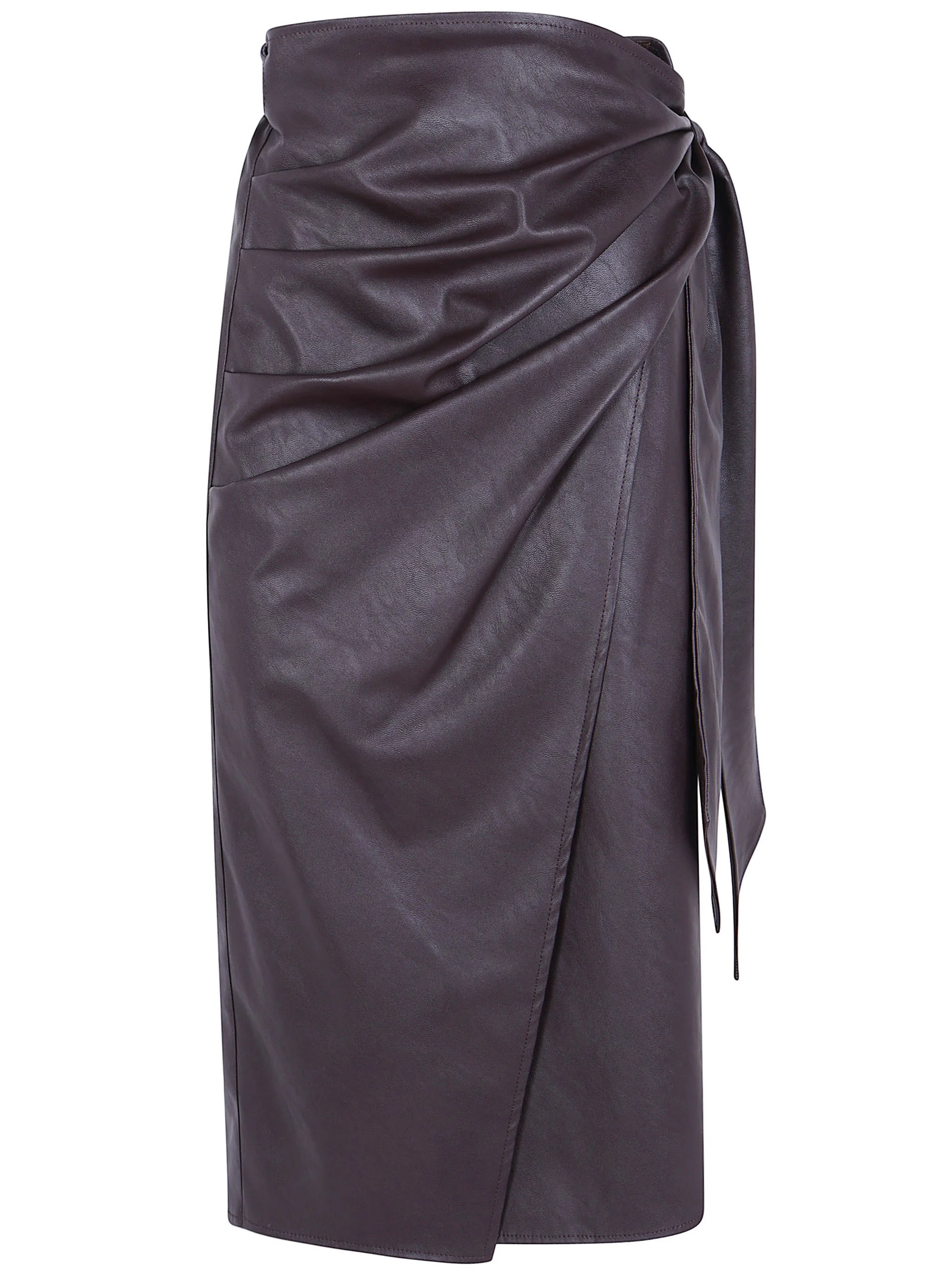 Skirt Wrap Around "Go21866e2 Ev9 Dark Chocolate" - 1
