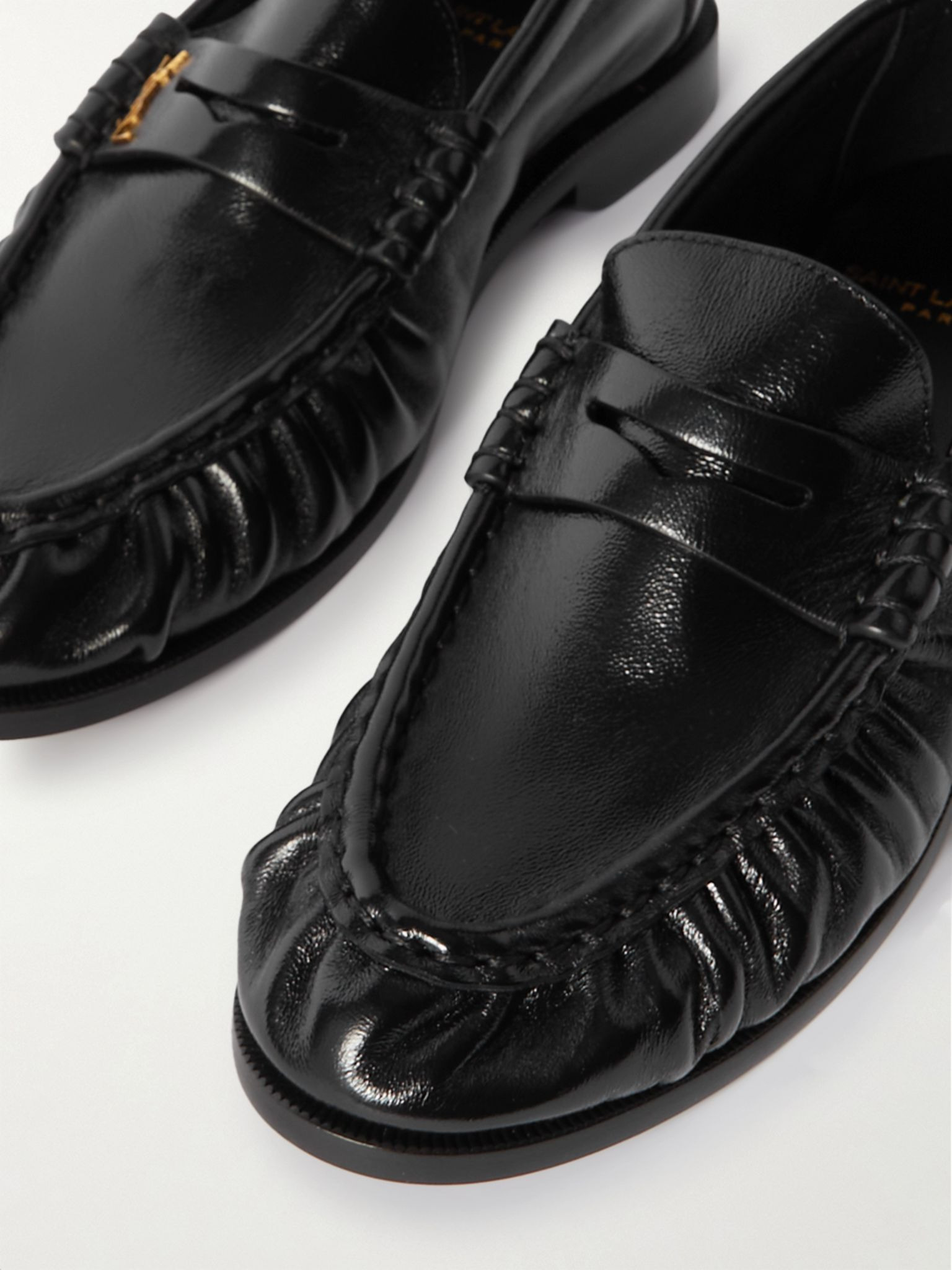 Le Loafer leather loafers Black - 4