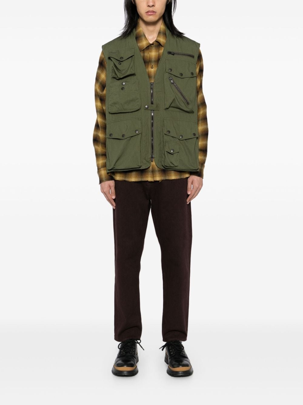 トップス NEEDLES FIELD VEST NEEDLES Needles Field Vest | REVERSIBLE