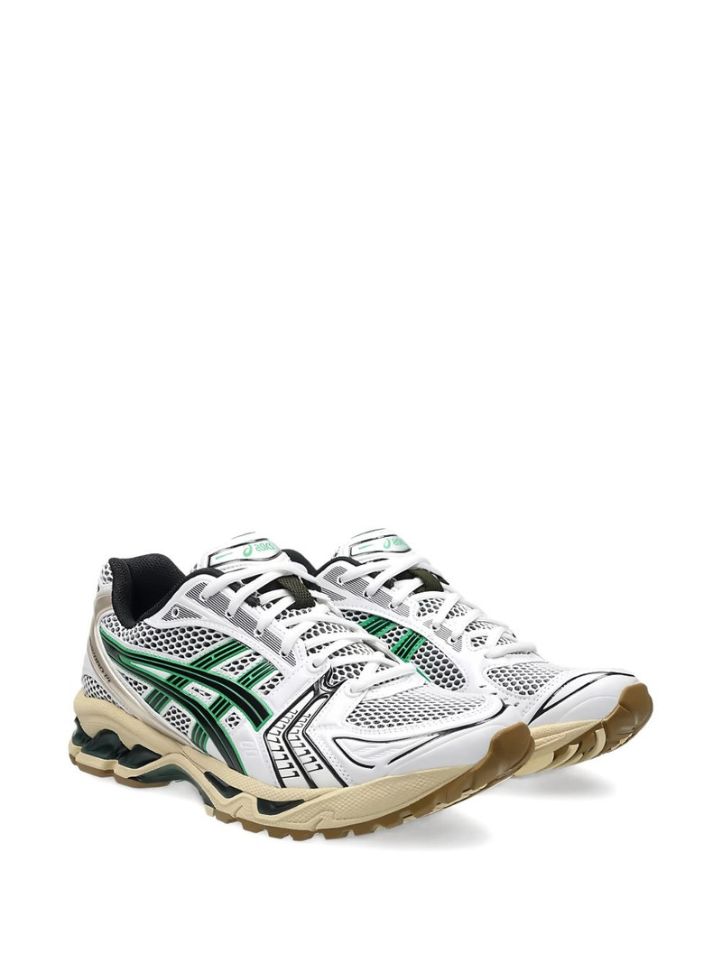 Asics striped panelled sneakers outlook