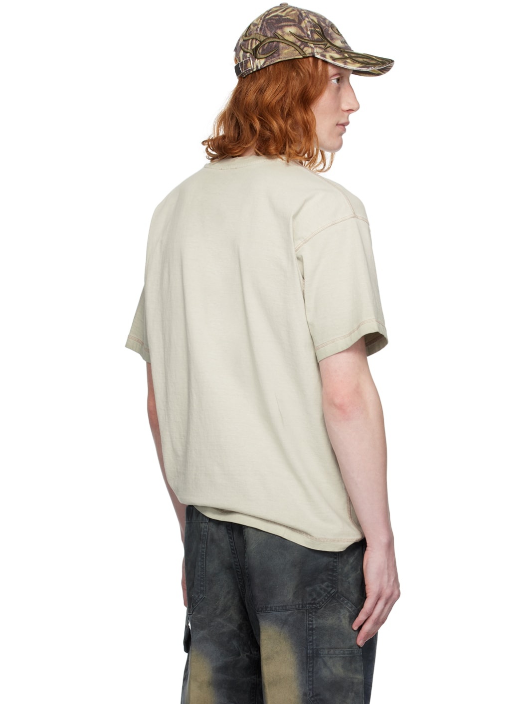 Brown T-Buxt-N4 T-Shirt - 3