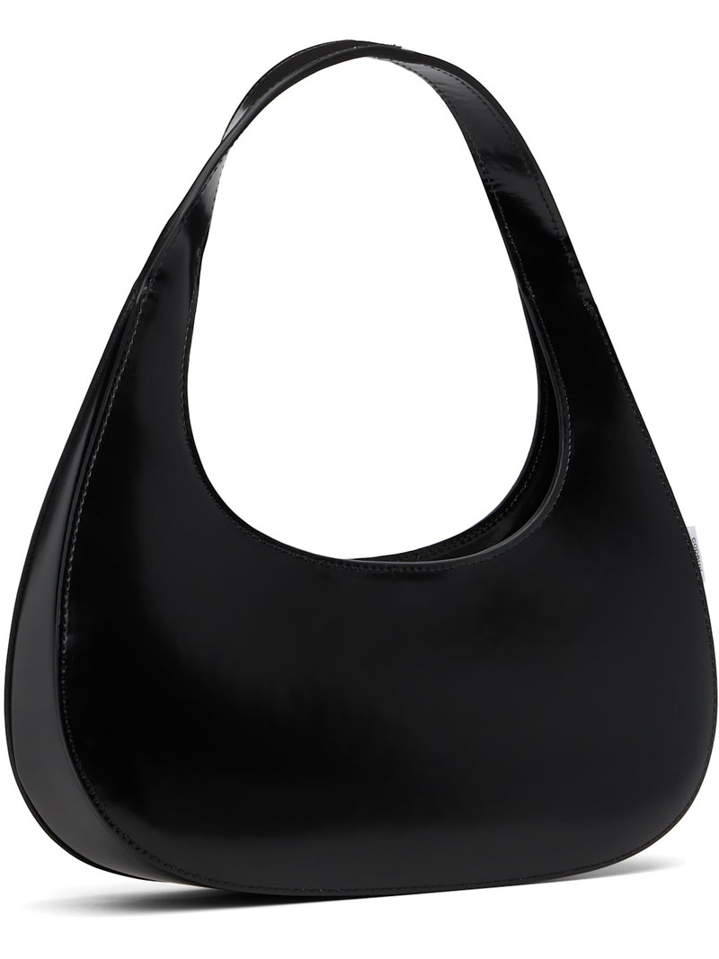 Black Slim Swipe Baguette Bag 3