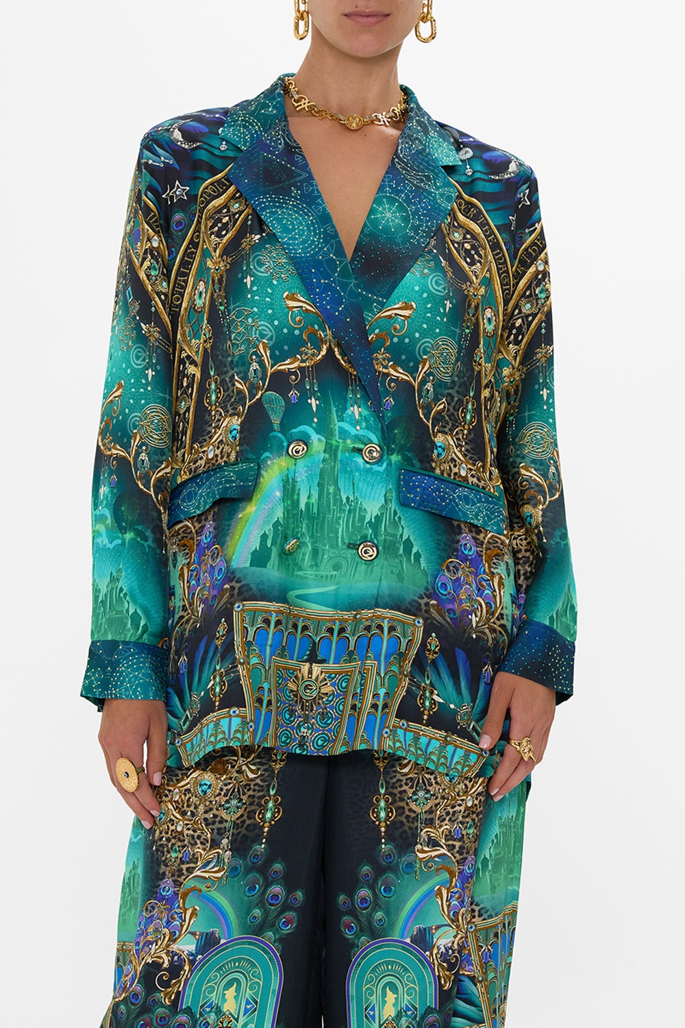 DOUBLE BREASTED SOFT JACKET - 5