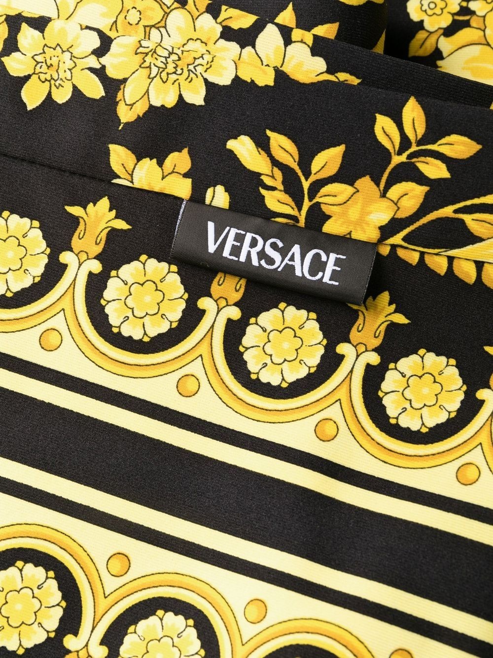 Barocco-print leggings - 6