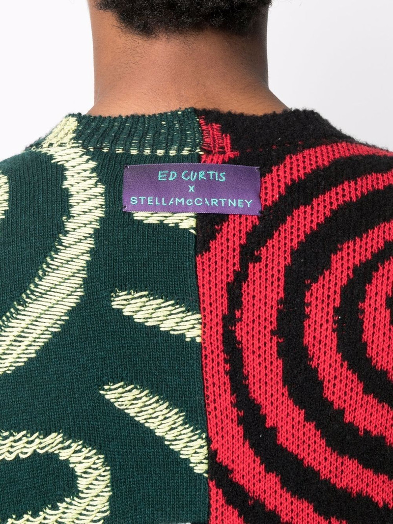 x Ed Curtis patchwork cardigan 6