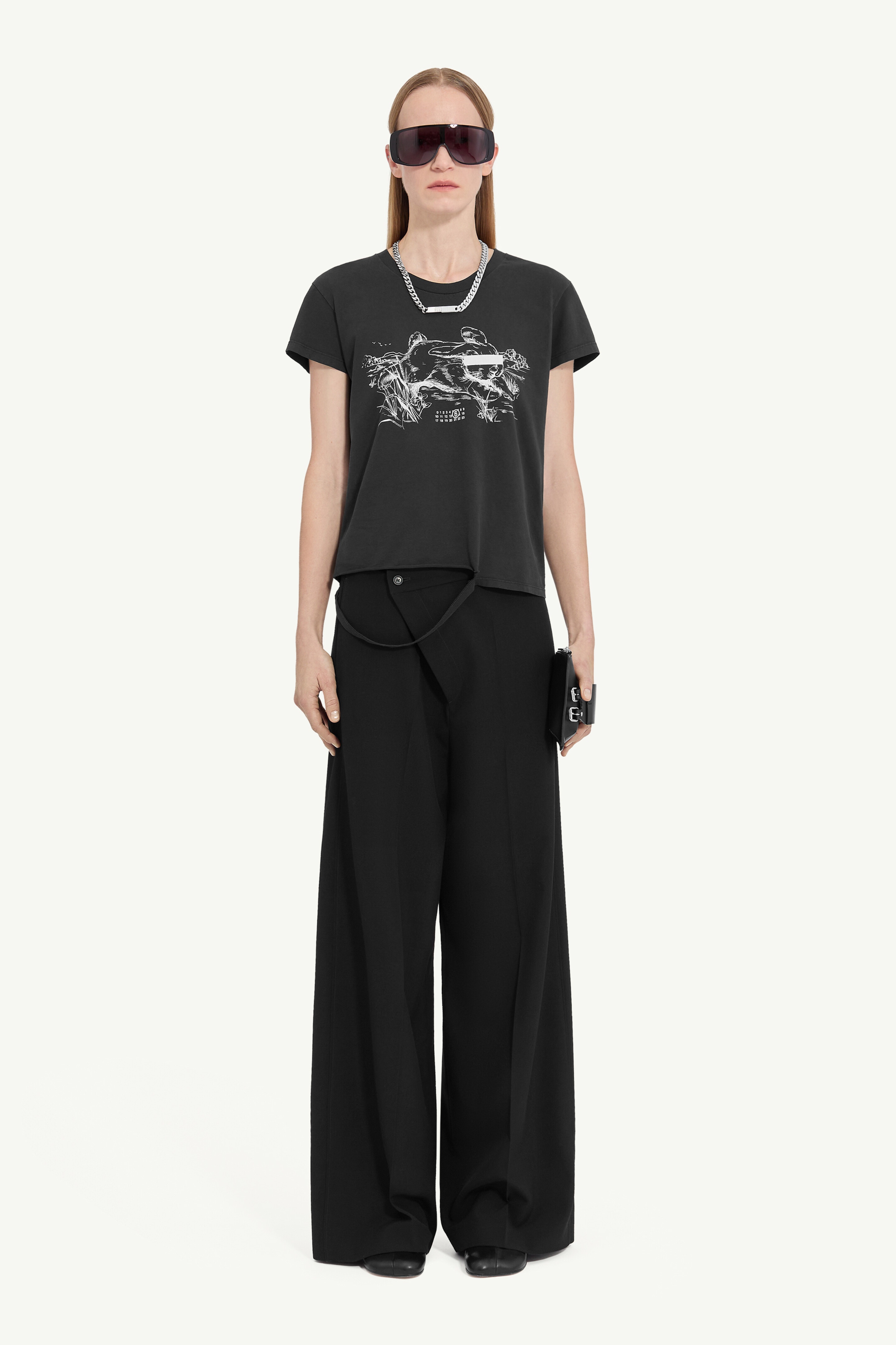 Rabbit Print T-shirt - 2