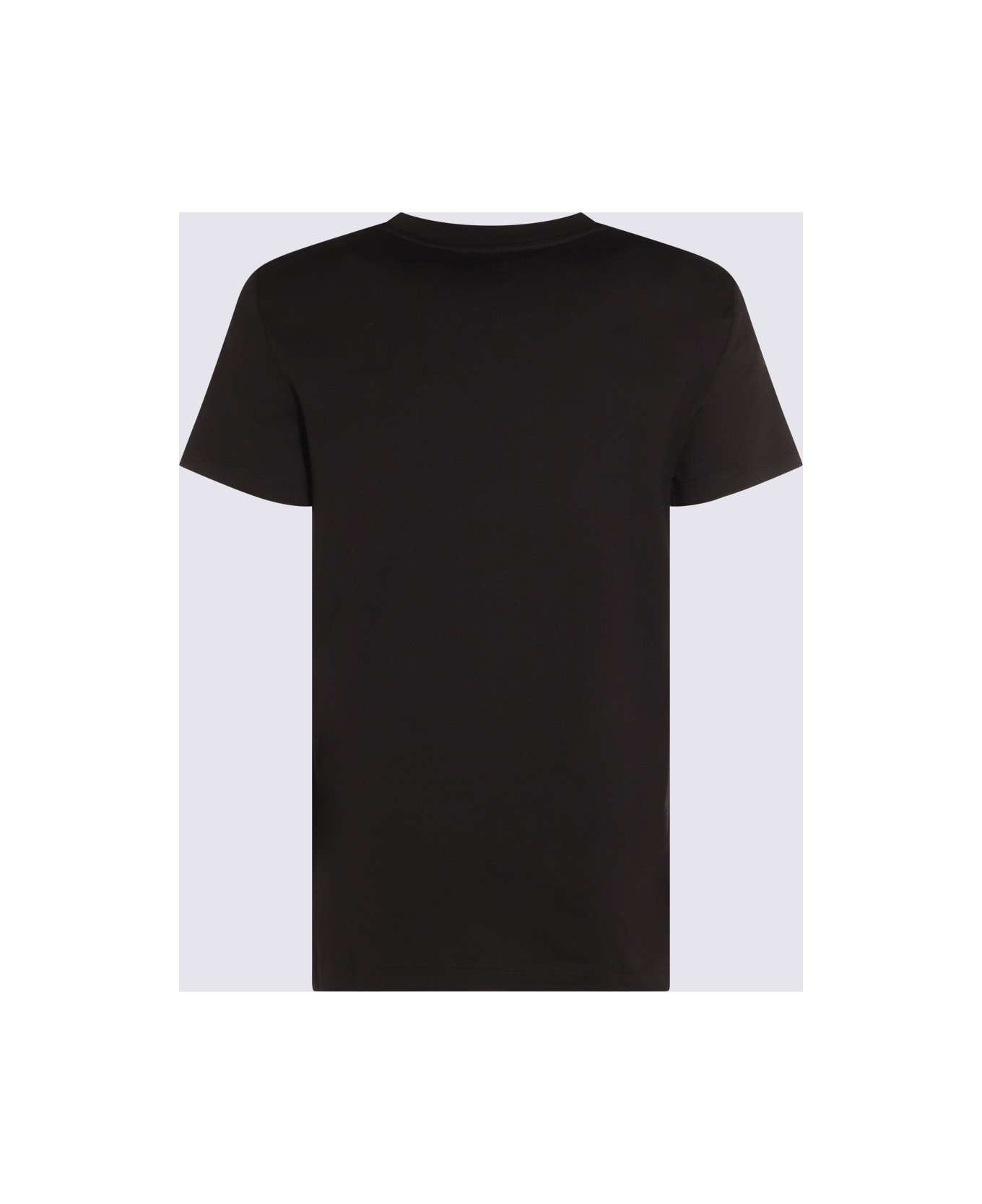 Black Cotton T-shirt - 2